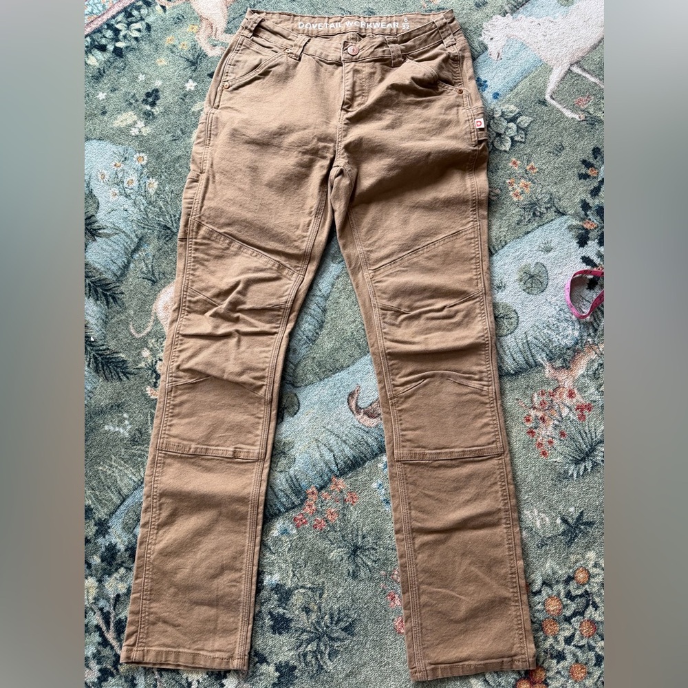 Dovetail Workwear Stretch Canvas Pant women’s workwear